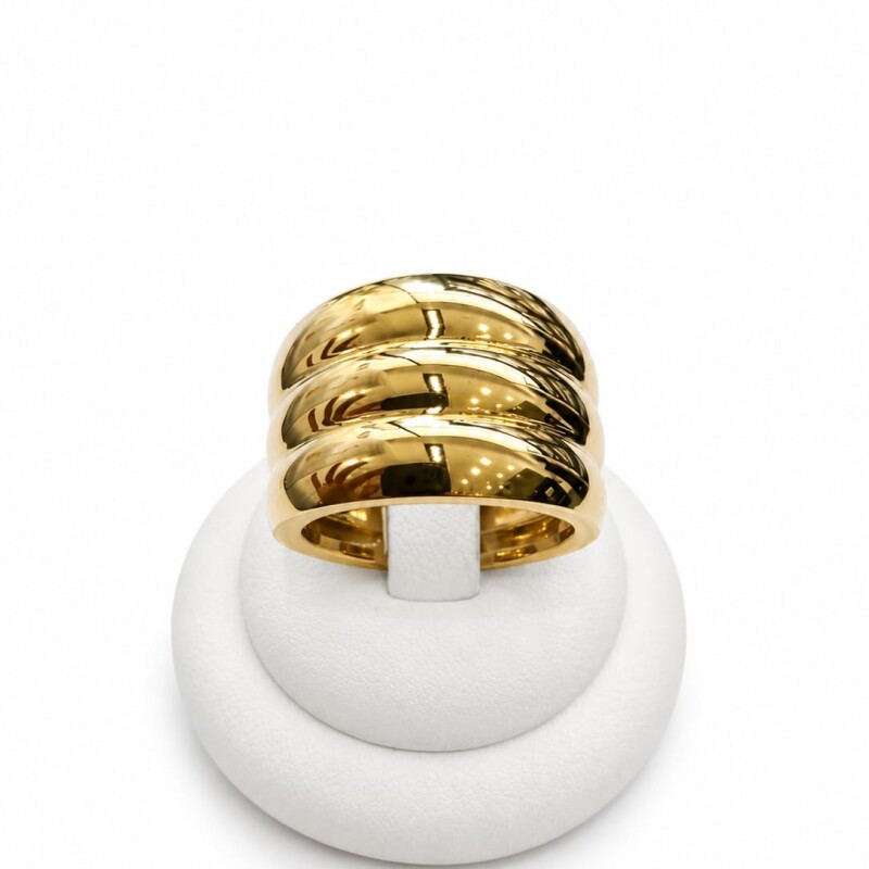 Anillo triple Oro 9 Kt Anillo triple Oro 9 Kt