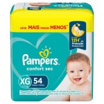 PAMPERS CONFORT SEC VERDE XGDE UNID. X 5 única