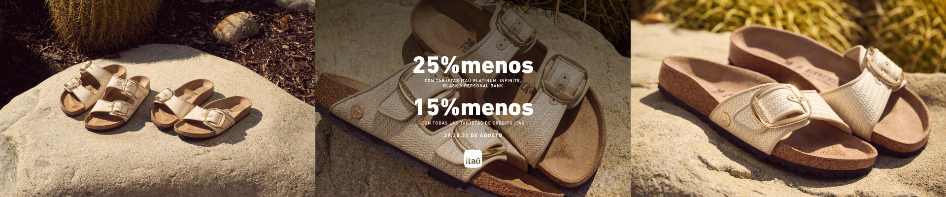 25% menos con credito itau