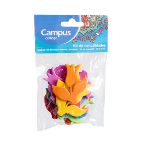 Confetti Campus Goma Eva Tulipanes x 14 Confetti Campus Goma Eva Tulipanes x 14