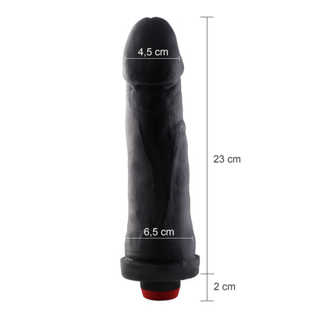 Vibrador Súper Large Negro