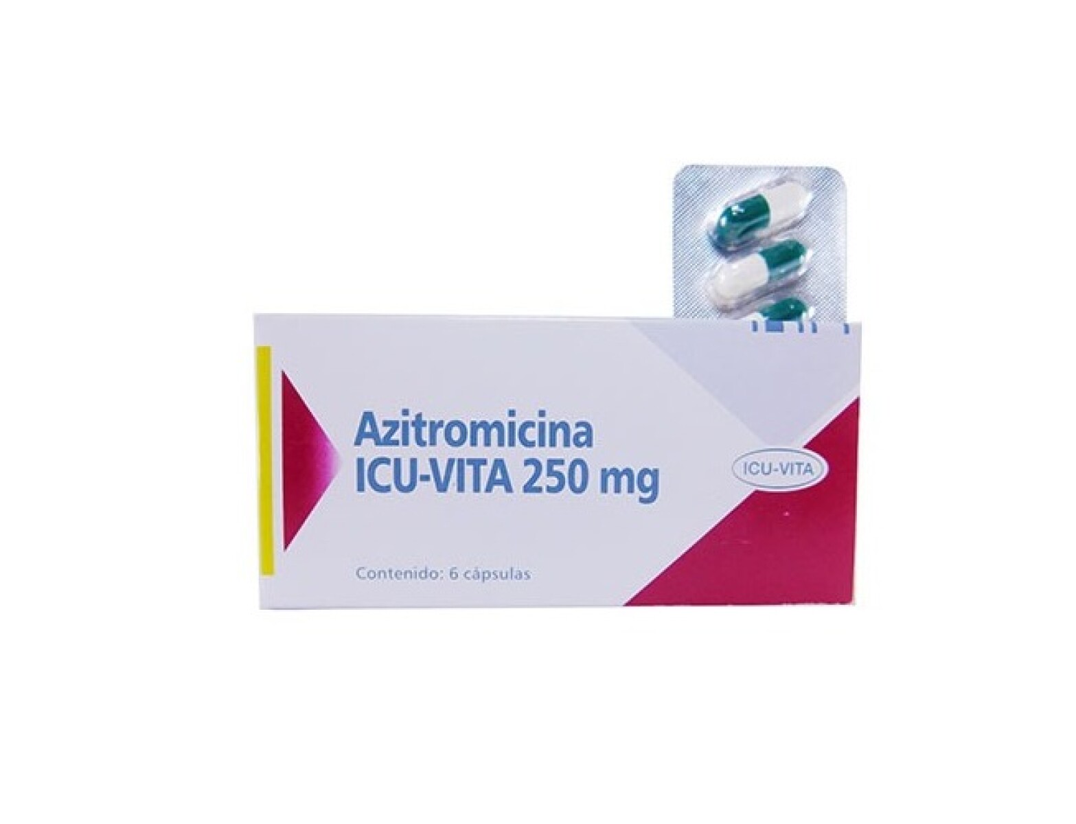 Azitromicina 250 Mg. 6 Caps. 