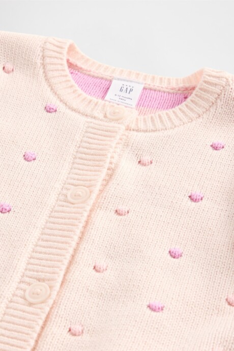 Set De Saco Y Enterito Bebé Barely Pink