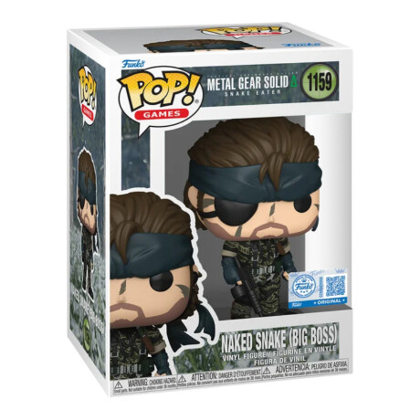 Naked Snake (Big Boss) - Metal Gear Solid - 1159 Naked Snake (Big Boss) - Metal Gear Solid - 1159