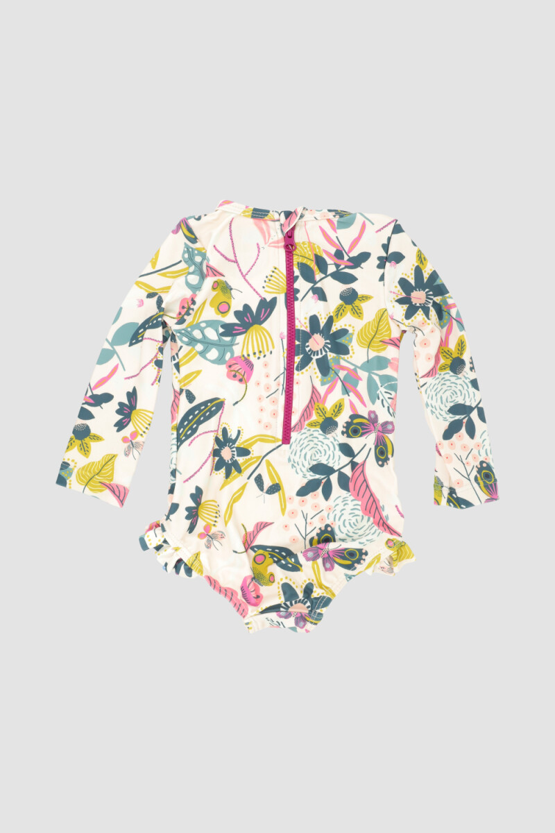 Malla manga larga floripa uv50 Floral