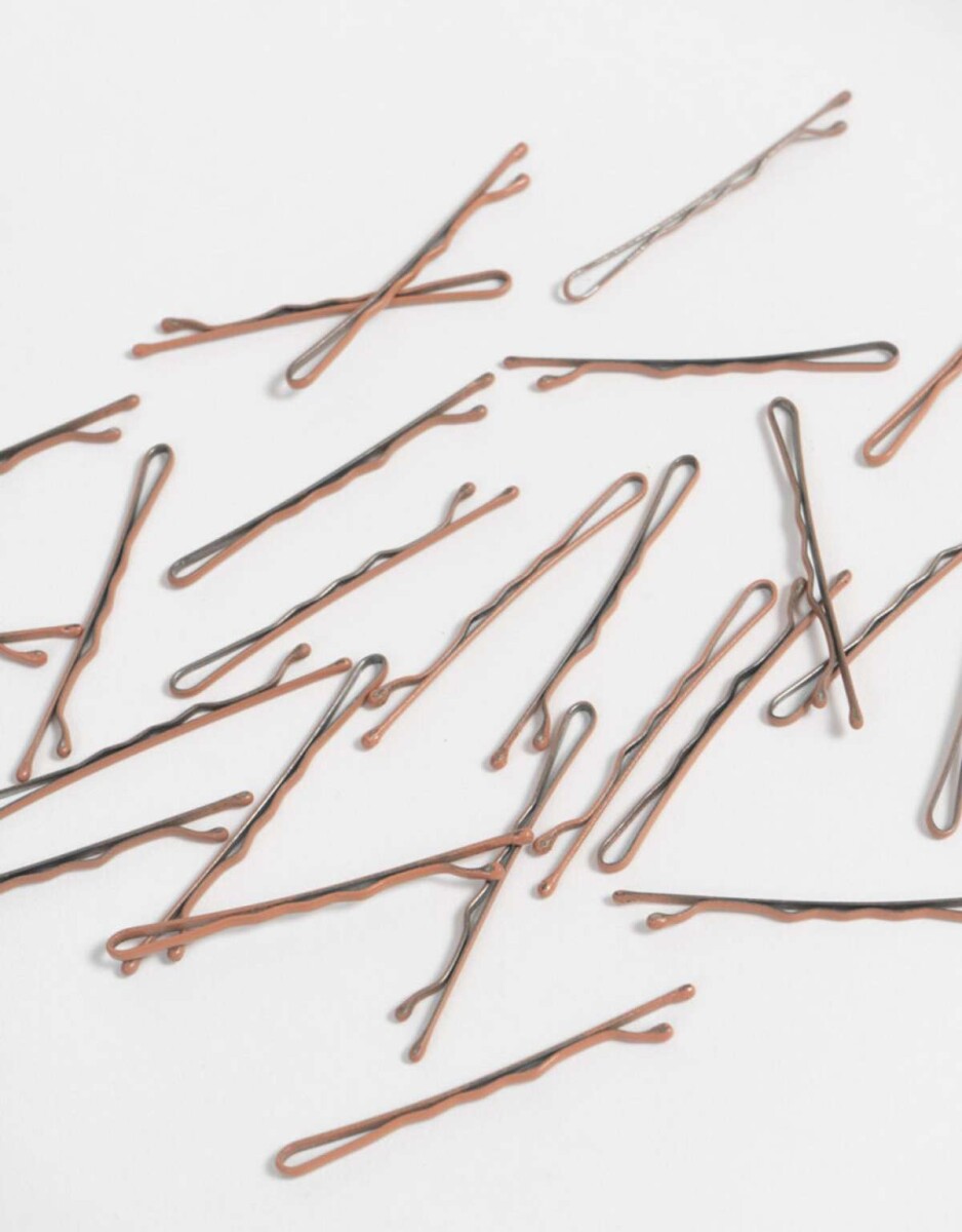 Horquillas Set Classic - Marron Chocolate 