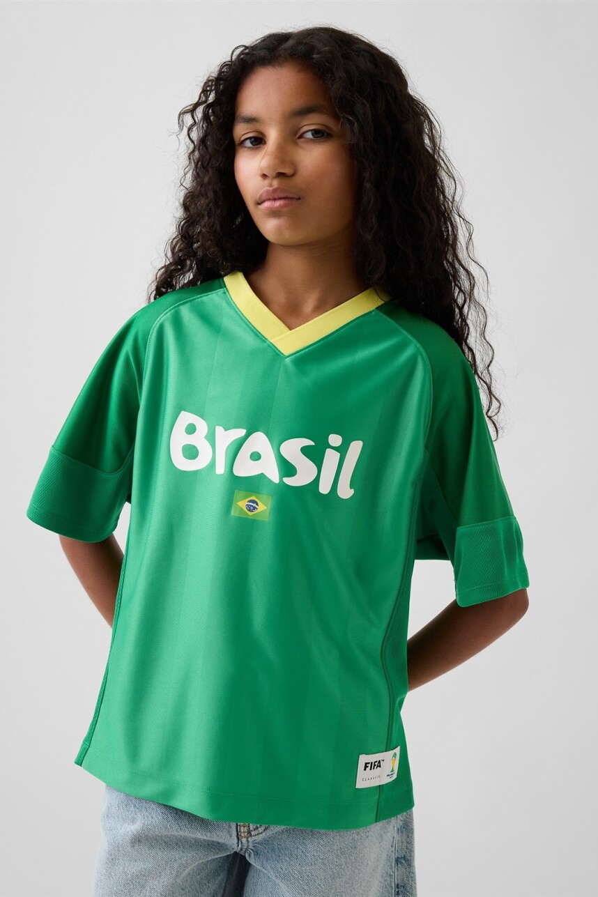 Camiseta Fifa World Cup Niño Brazil