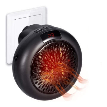Calefactor Portátil Estufa Personal Digital Caloventilador Directo a Pared Variante Modelo 900 W