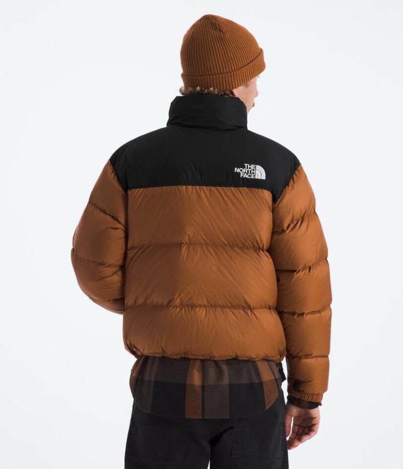 Campera de Pluma 1996 Nuptse hombre Burnt Umber/tnf Black
