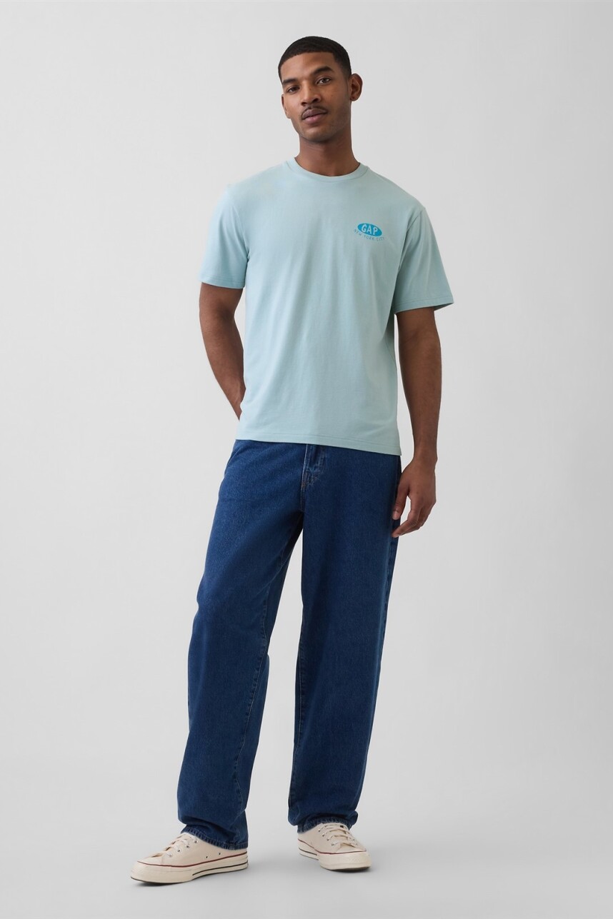 Remera Grafica Hombre Light Autumn