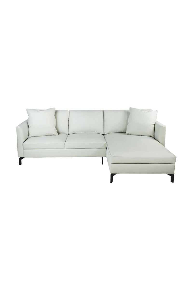 JOHNNY SOFA JOHNNY CHAISE DERECHO 250X90X92CM TELA SIMIL CUERO