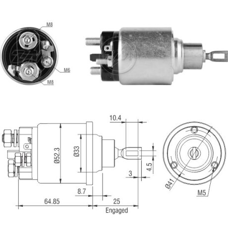 AUTOMATICO DE ARRANQUE FIAT STILO ASTRA CORSA VECTRA BOSCH ZM AUTOMATICO DE ARRANQUE FIAT STILO ASTRA CORSA VECTRA BOSCH ZM