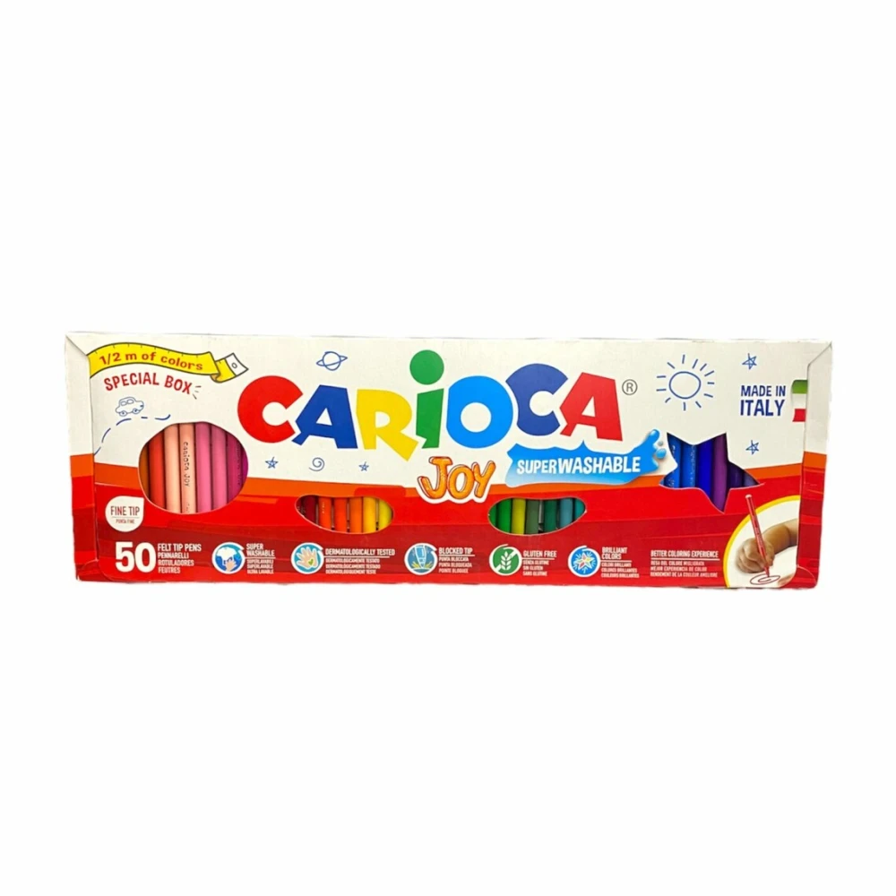 CARIOCA MARCADORES X CJ X 50 UNIDADES