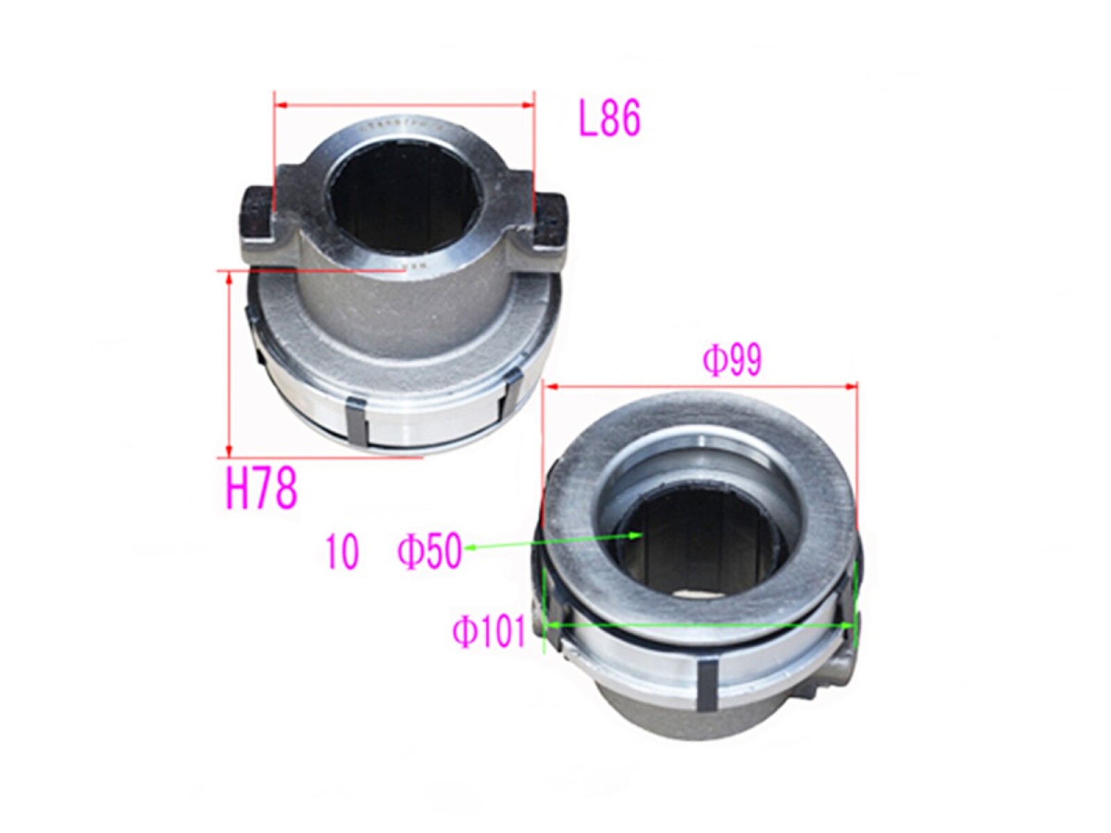Rodamiento Embrague Foton Camion Aumark Bj1039 Tx3577/Aumark Bj1049 Tx4511/Aumark 17-25 