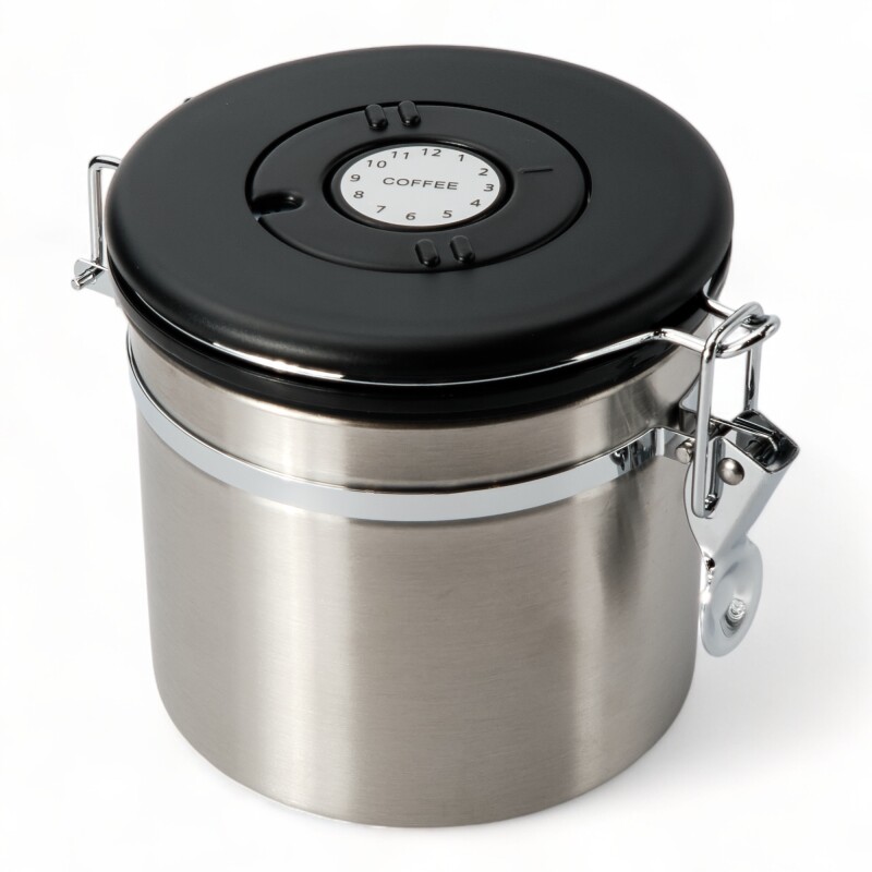 Recipiente Hermetico Ac-Inox para granos Valv Co2 1100ml Sin Color