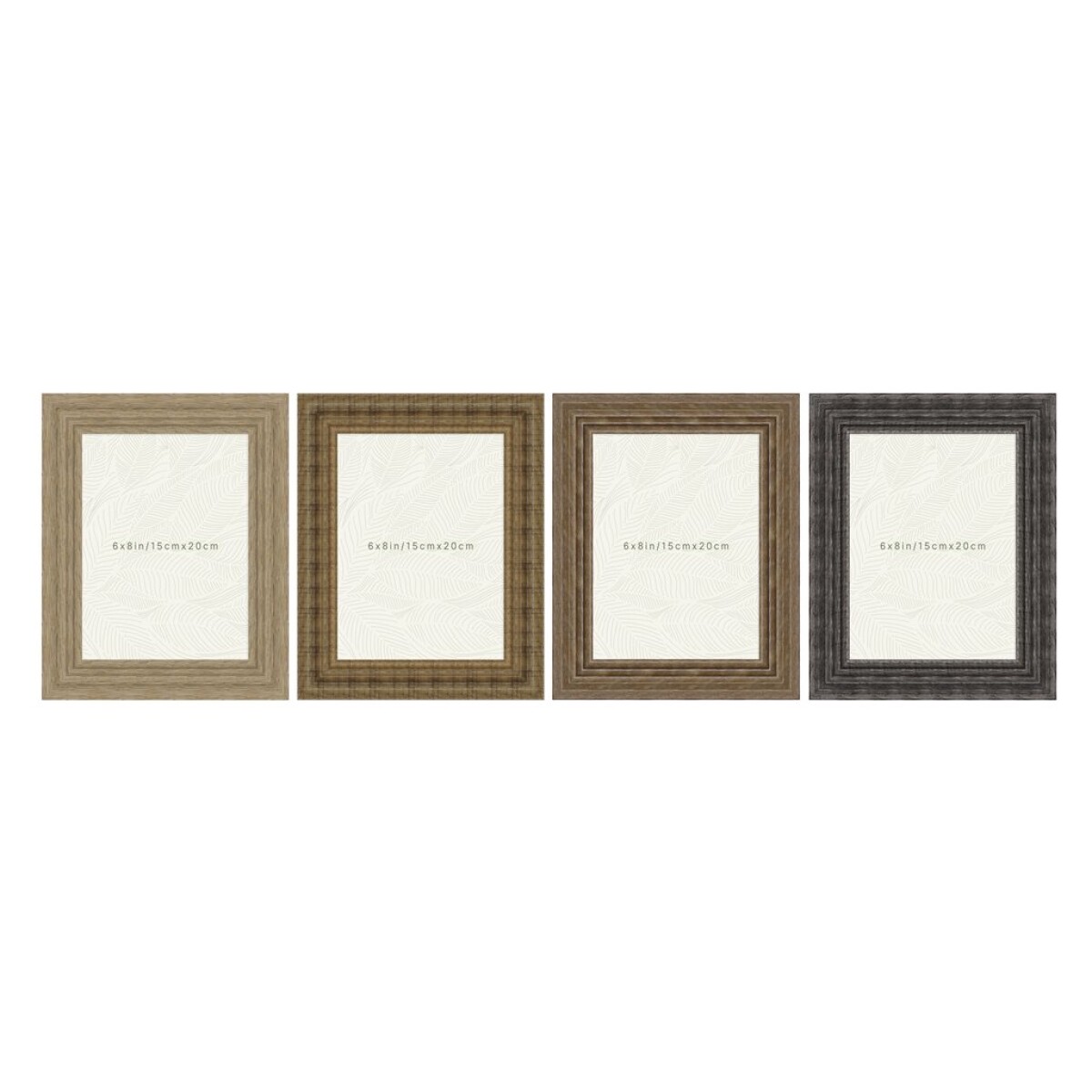 PORTARRETRATO MDF 15x20CM MOLDEADO NATURAL 