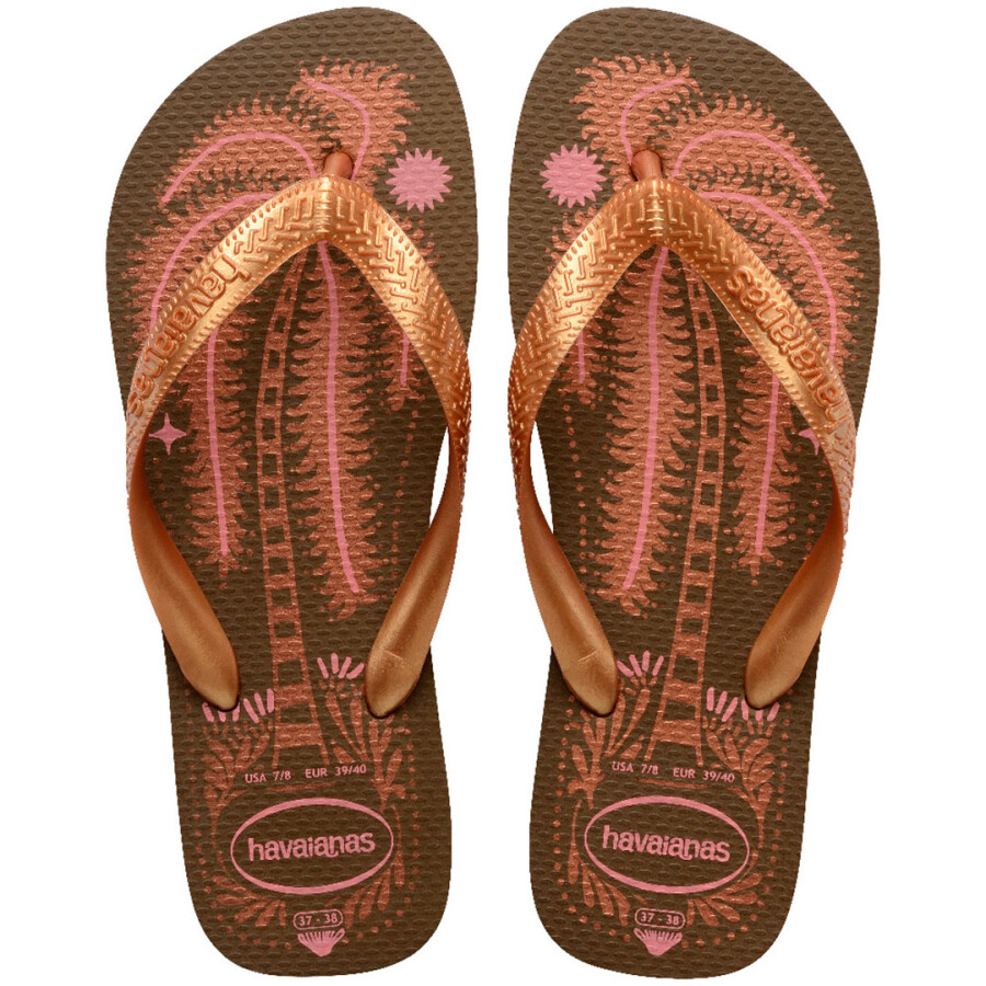 Sandalias de Mujer Havaianas Top Summer Vibes Marrón