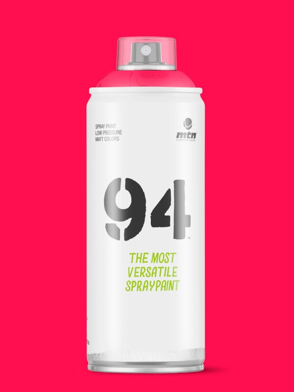 AEROSOL MTN FLUO ROJO 400 N/A