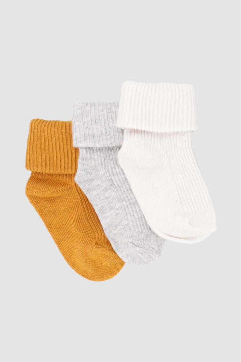 Pack x3 lisas puño volcado - Variante 26 