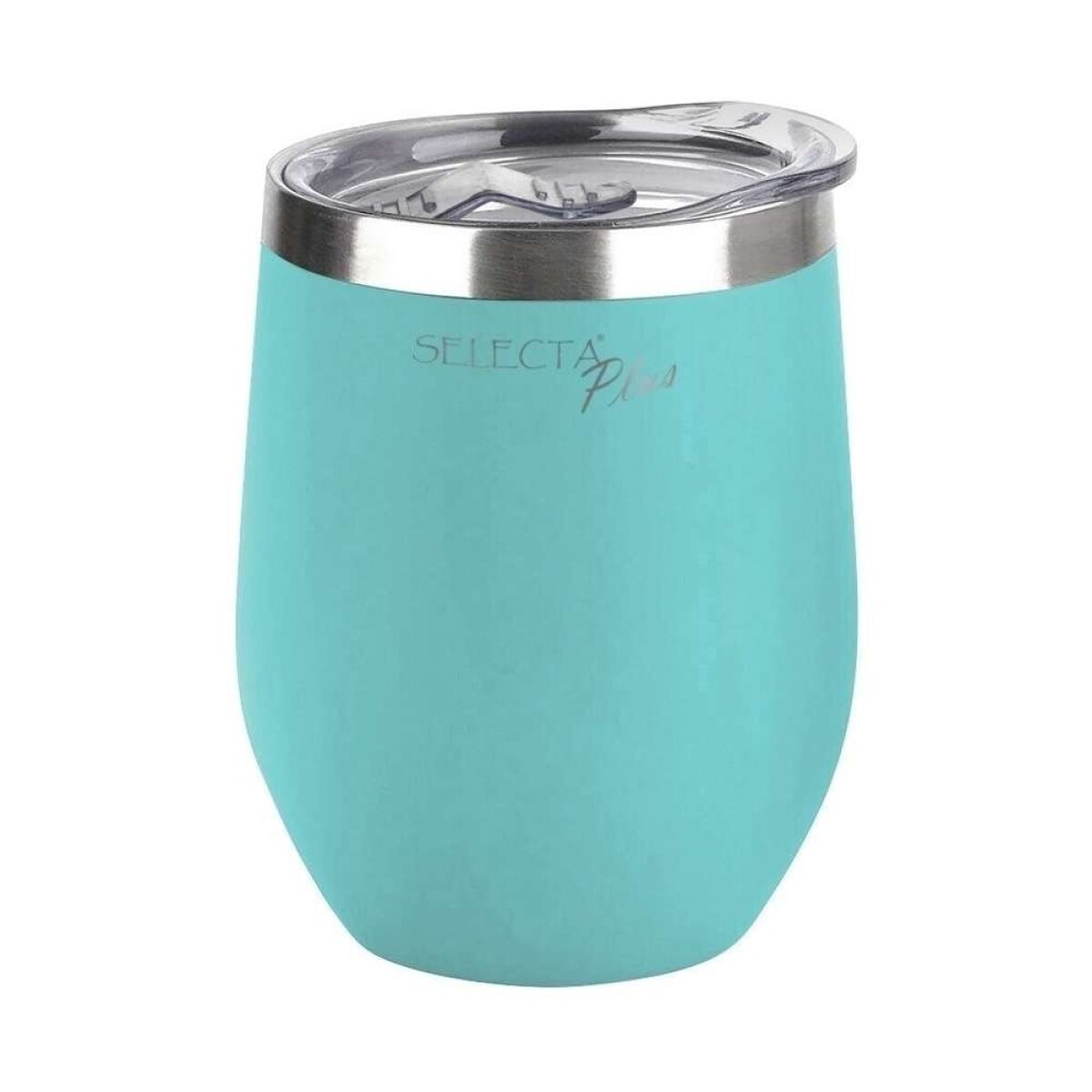Vaso/Mate Termico C/Tapa AcInox 350Ml - Turquesa 