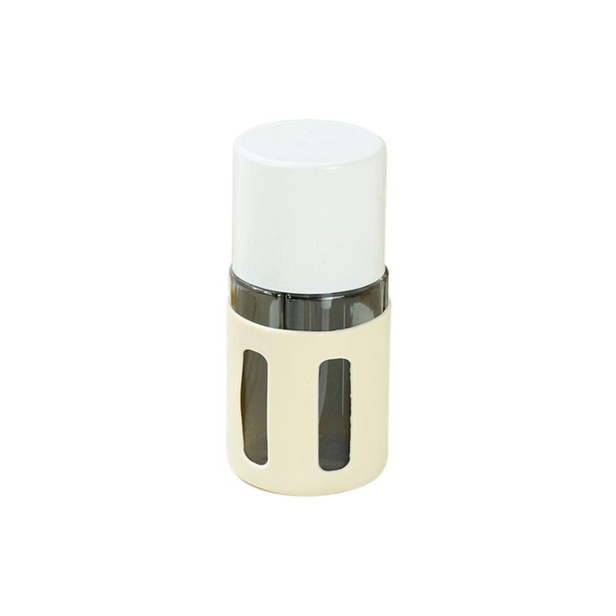 Set de 4 frasquitos con estuche rÃ­gido para viaje - Beige 