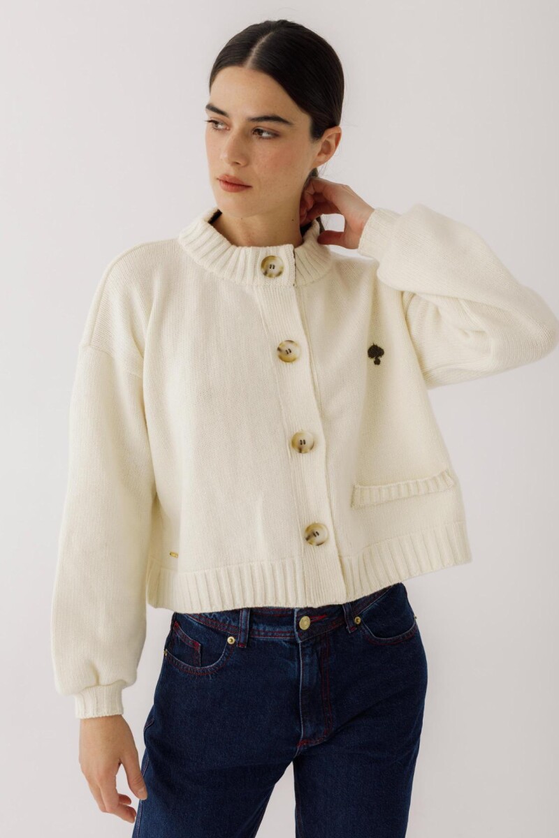 PRE VENTA Cardigan Terro Pick Crudo