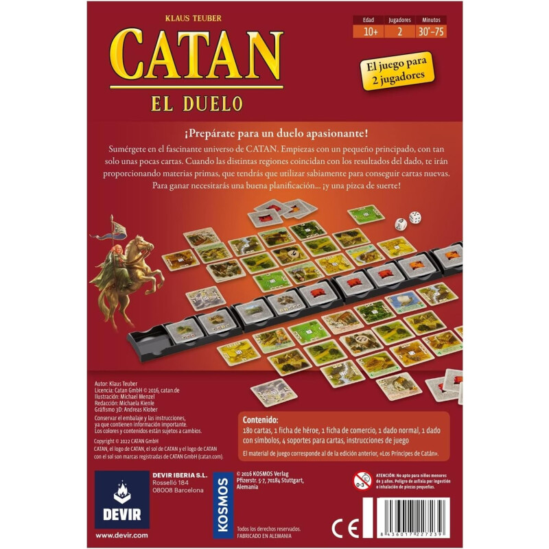 Catan El Duelo - Juego De Mesa Catan El Duelo - Juego De Mesa