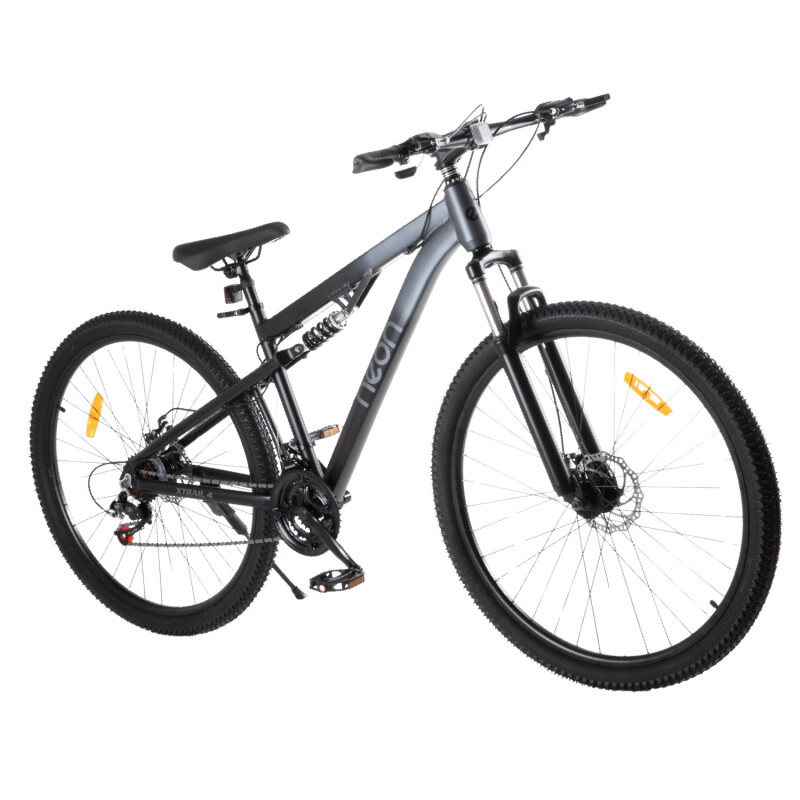 Bicicleta Montaña Doble Suspension R29 Freno Disco Gris