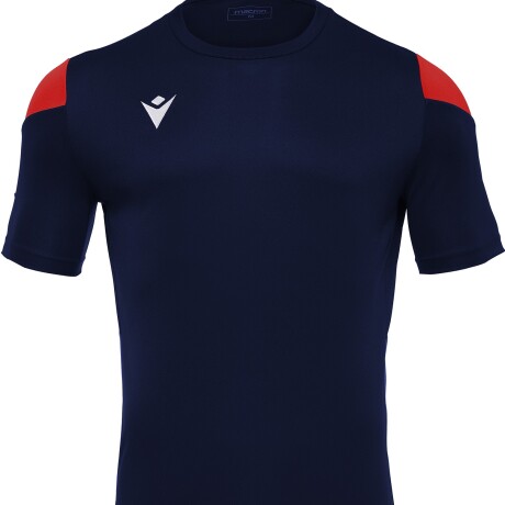 REMERA DE ENTRENAMIENTO POLIS NAV/RED