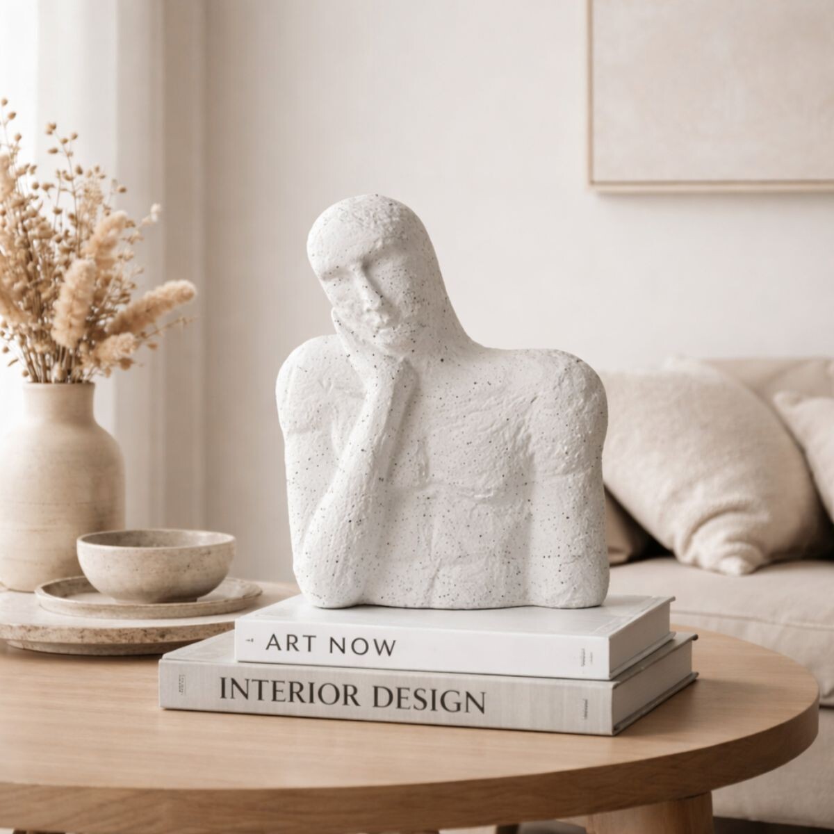 ESCULTURA MAN Blanco Small 