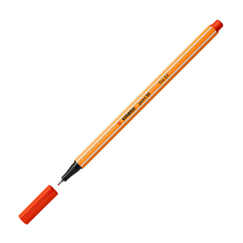 Marcador Point 88 Rojo Stabilo MARCADOR STABILO POINT 88 ROJO