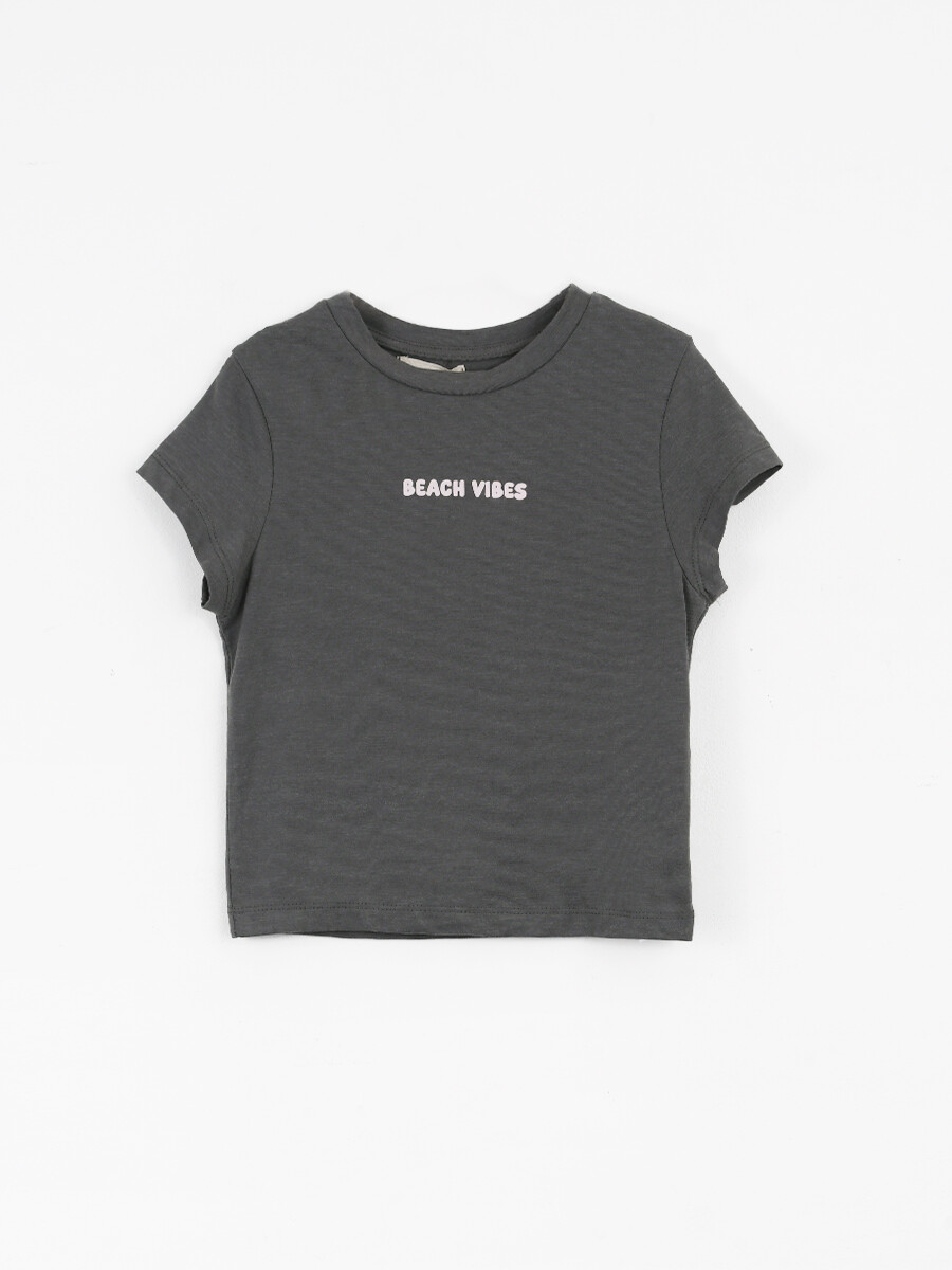 REMERA XANA - GRIS OSCURO 
