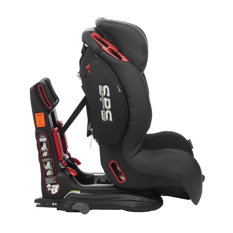 Silla butaca para auto Infanti Elite con Isofix y SPS para impactos laterales Chilli Pepper