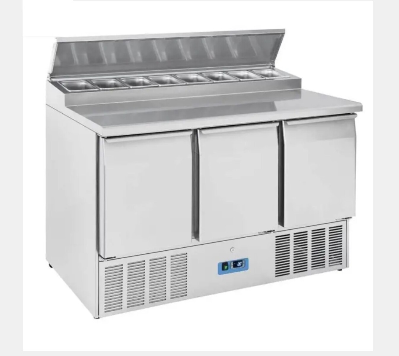 Mostrador refrigerado para ensaladas 3 puertas - Coolhead CRS 93A 