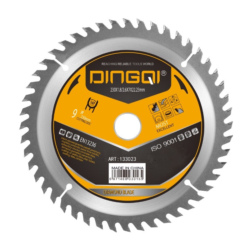 DINGQI HOJA SIERRA CIRCULAR 230 MM (9-1/4) x 60 DIENTES Dingqi Hoja Sierra Circular 230 Mm (9-1/4) X 60 Dientes