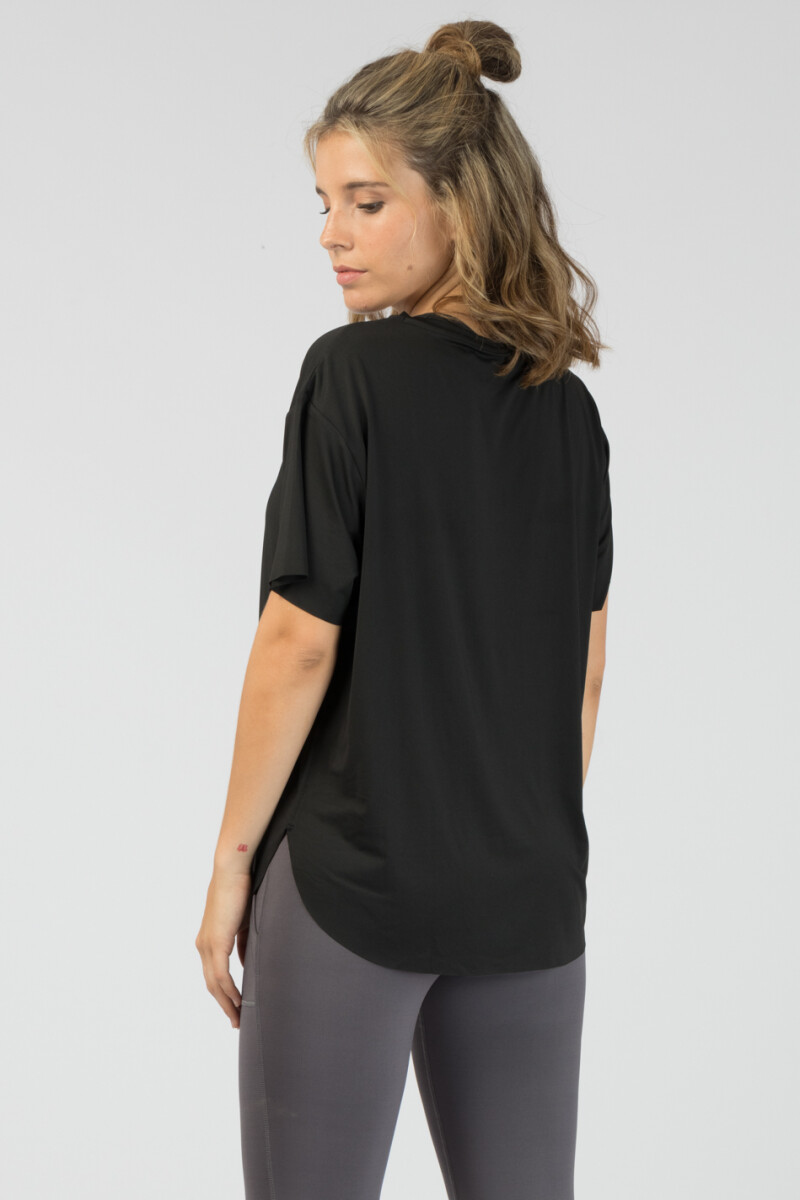 Remera oversize Gris melange