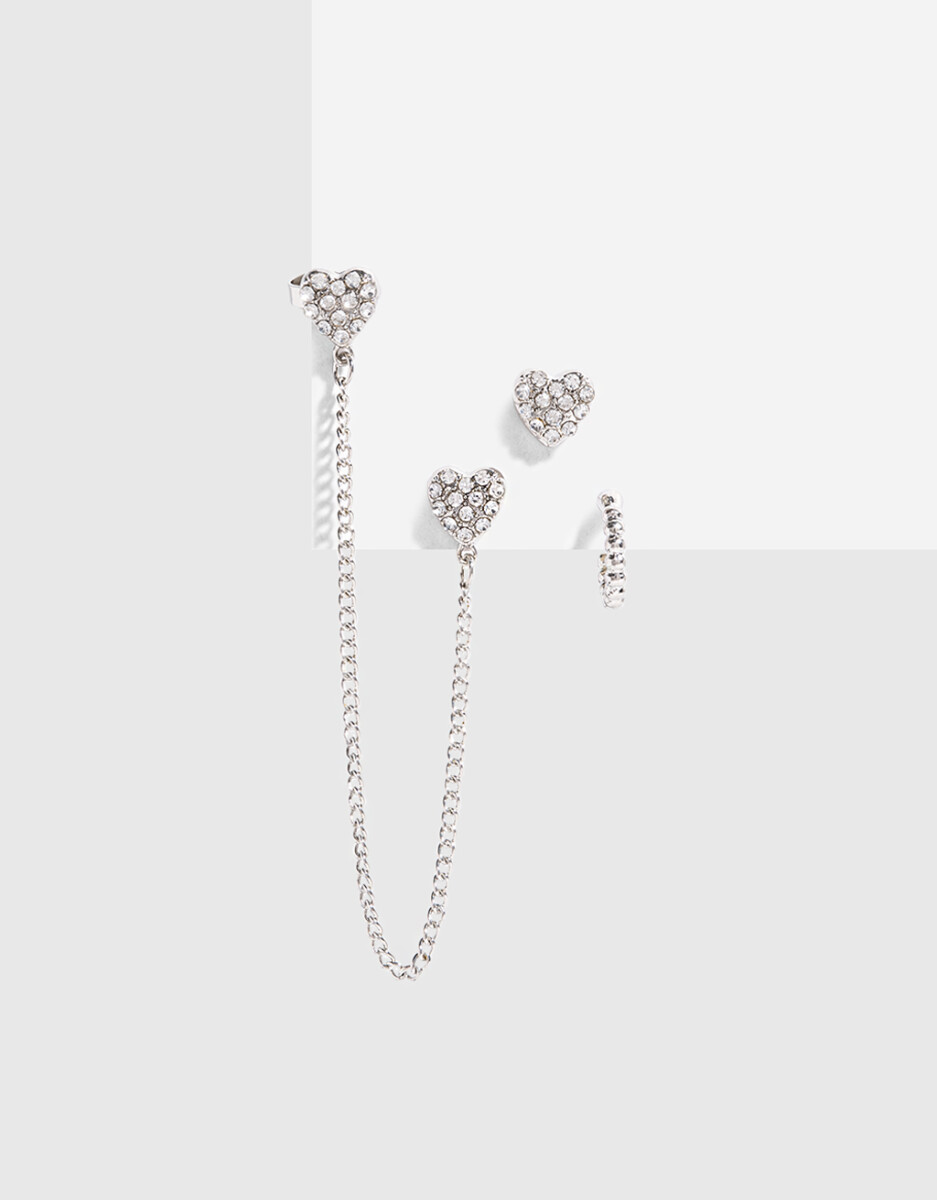 Set De Aros Strass