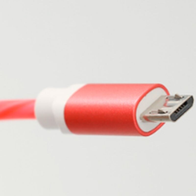 Cable De Carga Micro Usb Rosa Unica