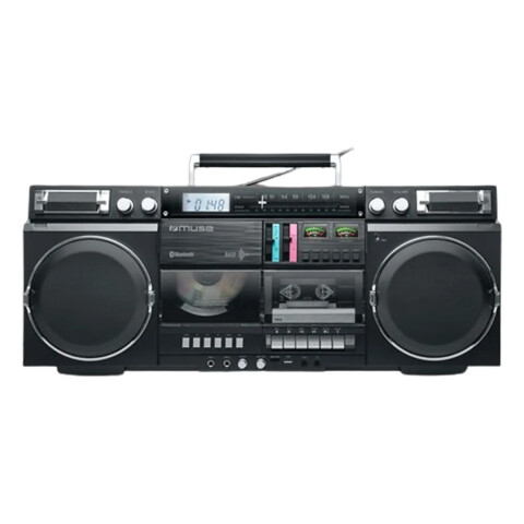 Radiograbador Muser M380gb Cassette Cd Bluetooth Fm Mp3 RADIOGRABADOR MUSE M380GB