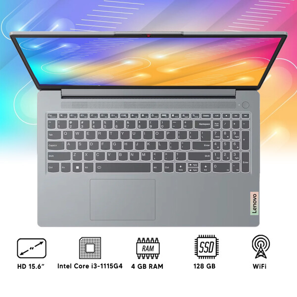 Notebook Lenovo Ideapad 3 I3 4gb Ram 128gb Ssd NOTEBOOK RFPL LENOVO 15ITL05 I3/4/128