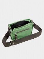 Bolso Bandolera De Nylon S verde