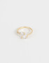 Anillos Chicos Con strass Anillo Mediano Con Strass - Dorado