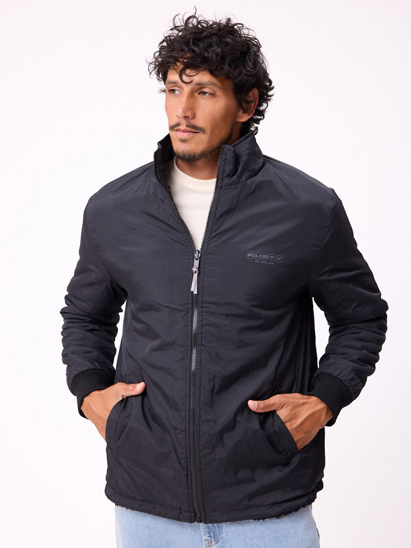 CAMPERA OLEGAR ( SHERPA) RUSTY Negro