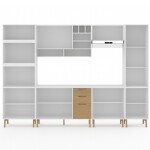 COMBO COCINA - LINEA WOOD BLANCO