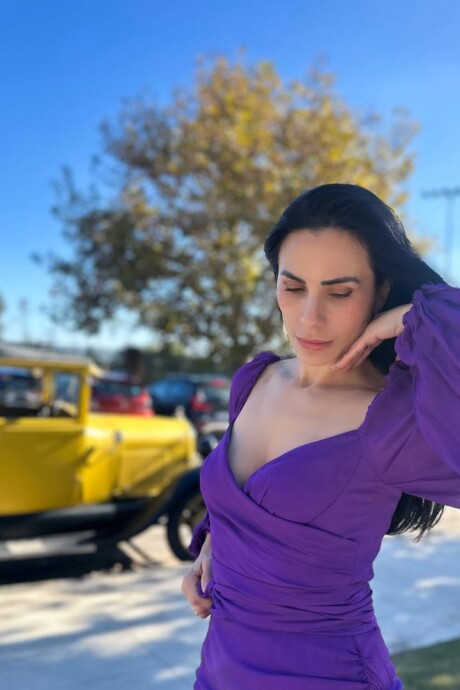 Vestido Cris Violeta