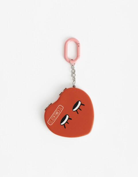 Espejos de cartera Espejo Plegable Broken Hearts - Rojo Labial