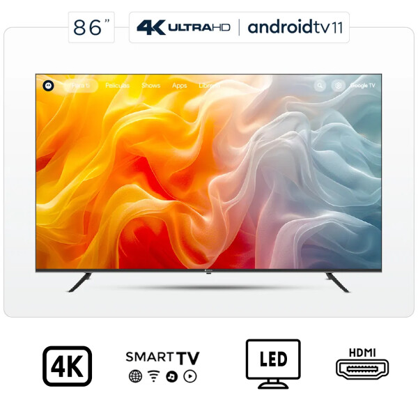 Smart Tv Motorola Mot86ulc01 4k 86'' TV 86" MOTOROLA MOT86ULC01 4K GOOGLE TV