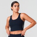 TOP MUJER ESSENTIAL TAPE FILA NEGRO