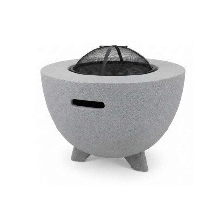 Quemador Fogon para Exterior Fire King con Parrilla Diseño Mortero Fino