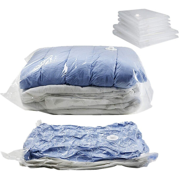 Bolsa De Vacío Para Guardar Ropa Y Reducir Espacios 60x80 X3 Bolsa De Vacío Para Guardar Ropa Y Reducir Espacios 60x80 X3